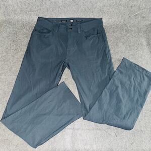 Prana Pants Men's 35/34 Stretch Standard Fit Nylon Blend